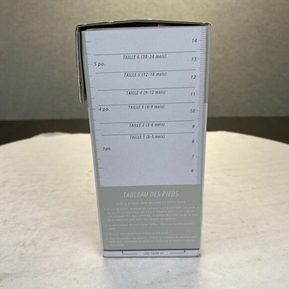 Robeez First Kicks‎ Maddox Navy Leather Boot Size 6-9 Months Zipper,Baby, New - Picture 15 of 16